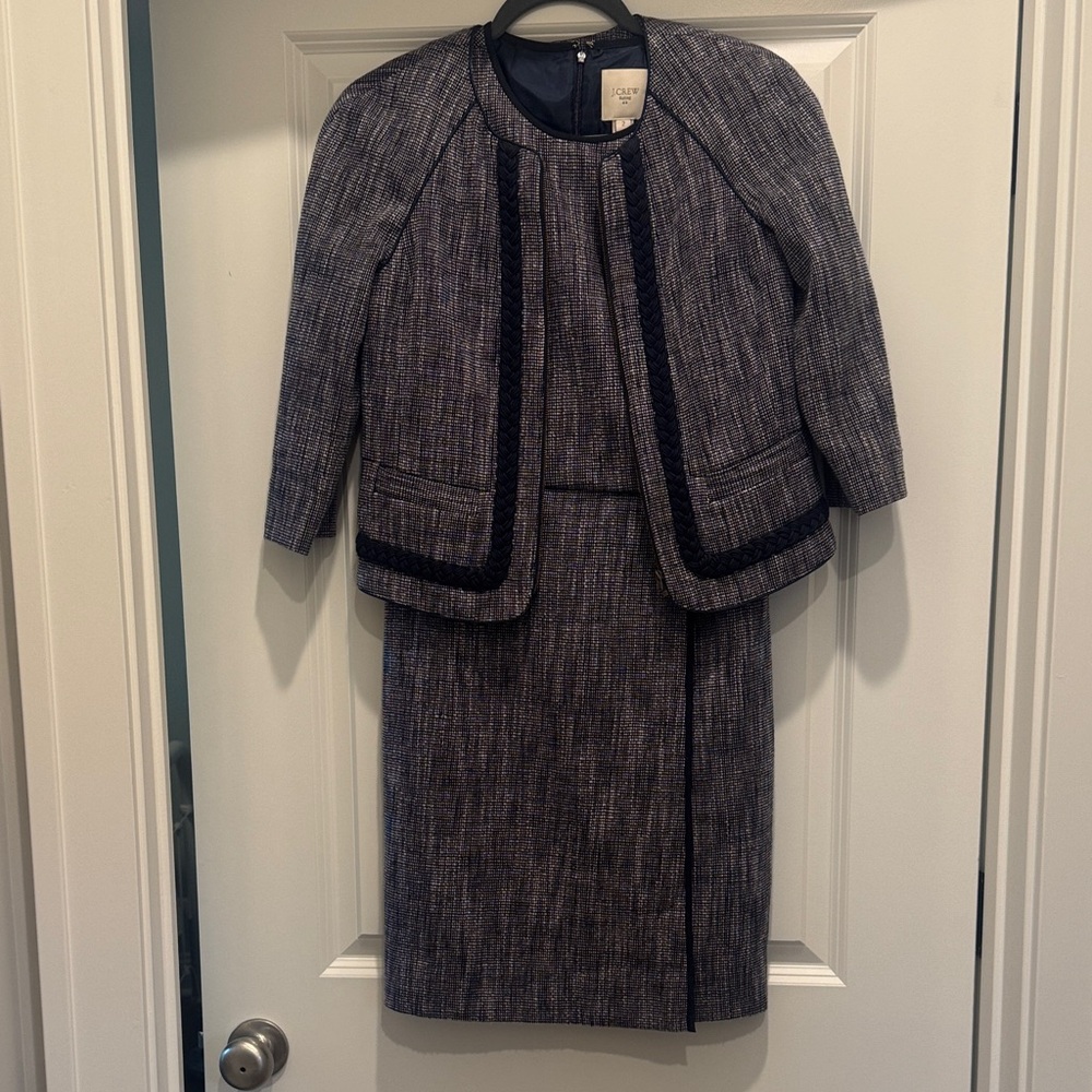 J.Crew Factory Suiting Dress & Jacket